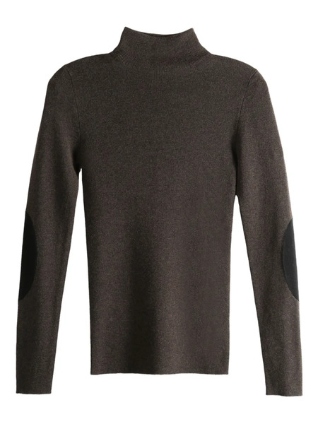  Cortana Turtleneck Sweater - Brown 