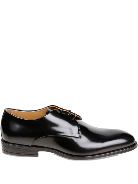 Corvari Leather Derby Shoes - Black 