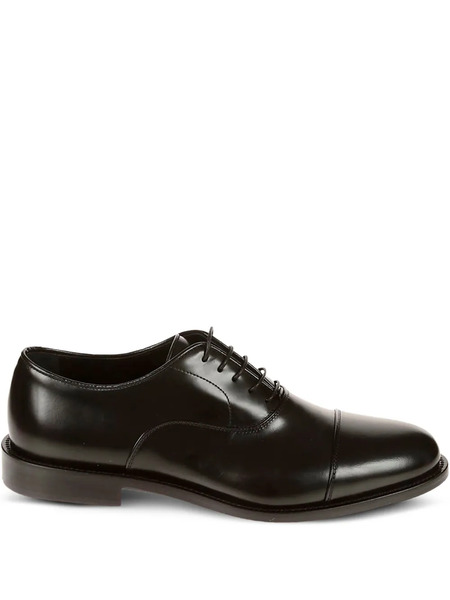  Corvari Leather Oxford Shoes - Black 