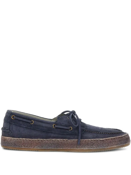  Corvari 1933 Velour Loafers - Blue 