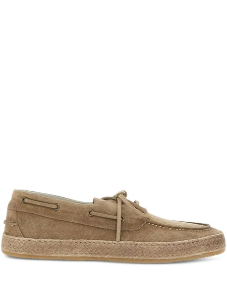  Corvari 1933 Velour Loafers - Neutrals 