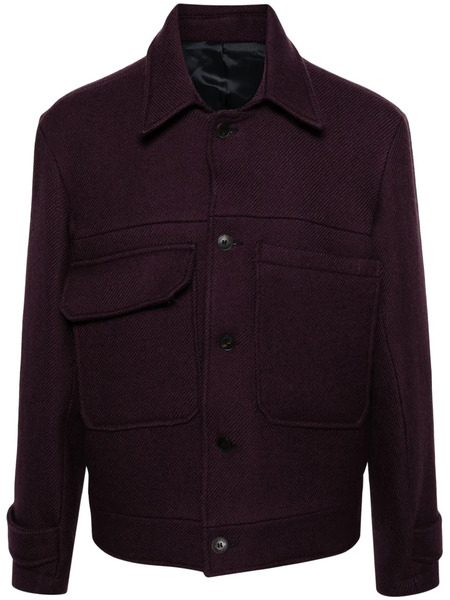  Costumein Dennip Virgin Wool Jacket - Purple 