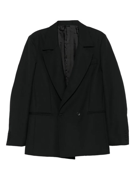  Costumein Double-breasted Blazer - Black 