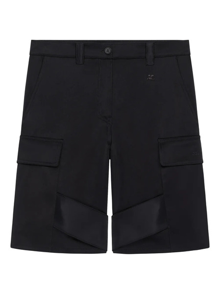  Courrèges Belt-loop Shorts - Black 