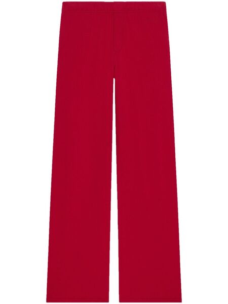  Courrèges Bootcut Track Pants - Red 