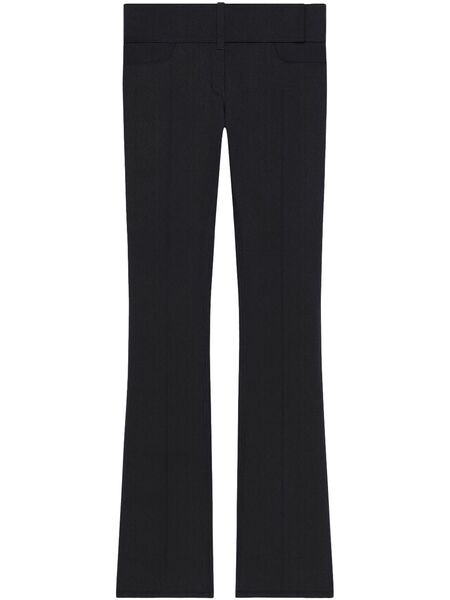  Courrèges Bootcut Trousers - Black 
