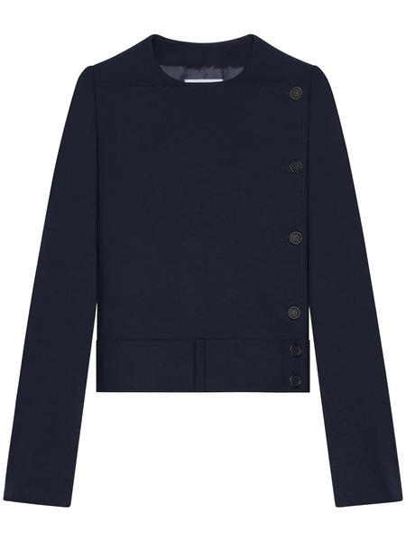  Courrèges Buttoned Tailored Jacket - Blue 