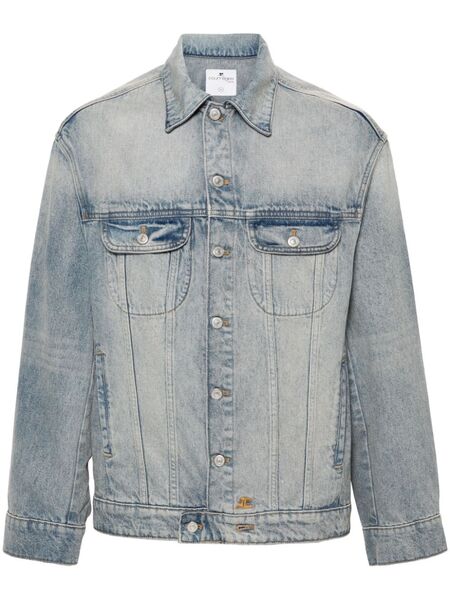  Courrèges Cocoon Denim Jacket - Blue 