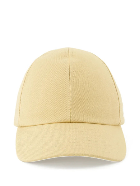  Courrèges Embroidered-logo Baseball Cap - Neutrals 