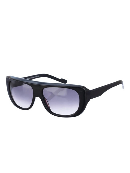  Courrèges Geometric Frame Sunglasses - Black 
