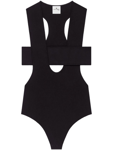  Courrèges Infinity Bodysuit - Black 