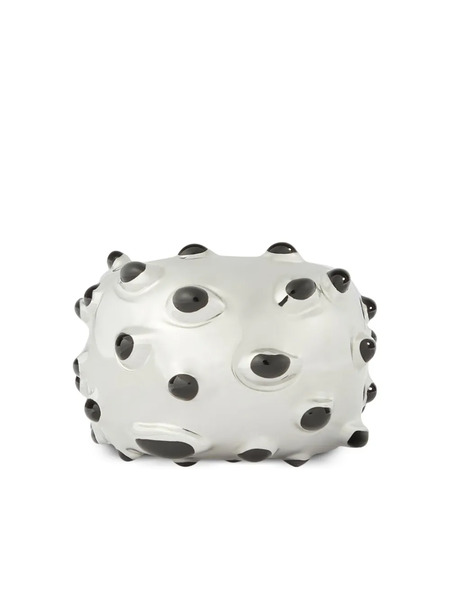  Courrèges Infinity Flecked Ring - Silver 