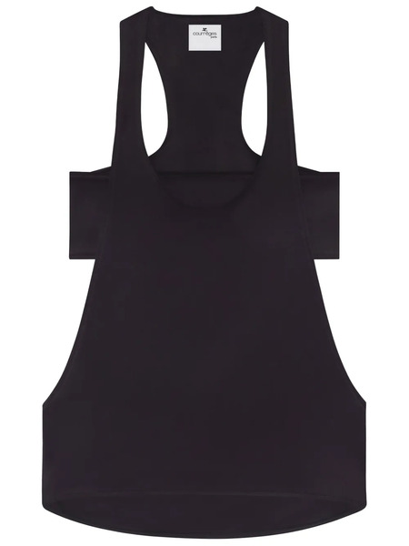  Courrèges Infinity Tank Top - Black 