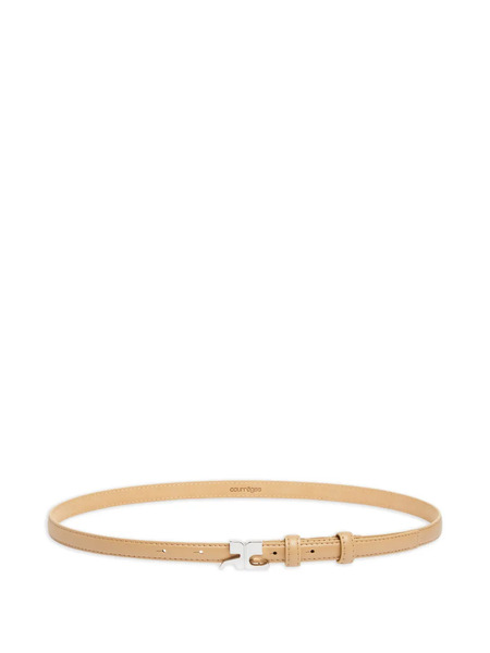 Courrèges Leather Belt - Neutrals 