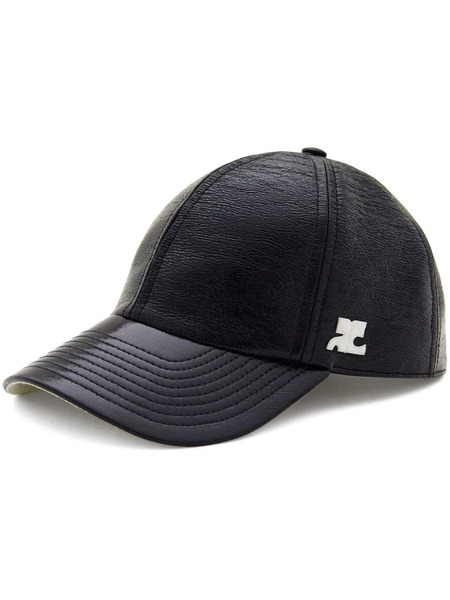  Courrèges Logo-patch Baseball Cap - Blue 