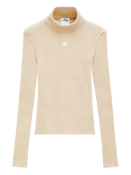 Courrèges Long-sleeves Sweater - Neutrals 