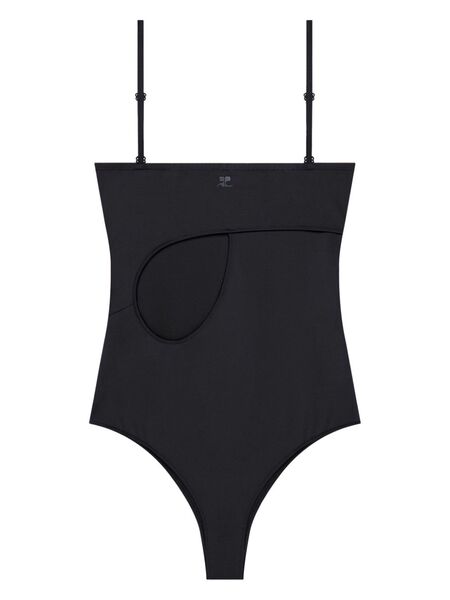  Courrèges Loop Swimsuit - Black 