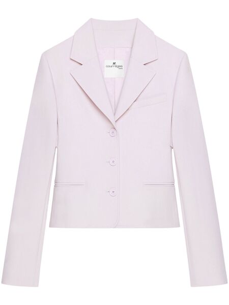  Courrèges Martingale-strap Blazer - Pink 