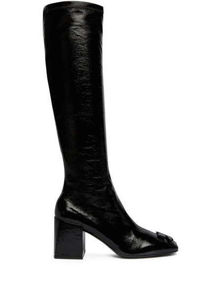  Courrèges Reedition Ac Vinyl Boots - Black 