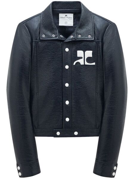  Courrèges Reedition Vinyl Jacket - Blue 