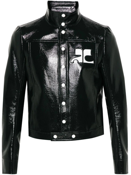  Courrèges Reedition Vinyl Jacket - Green 