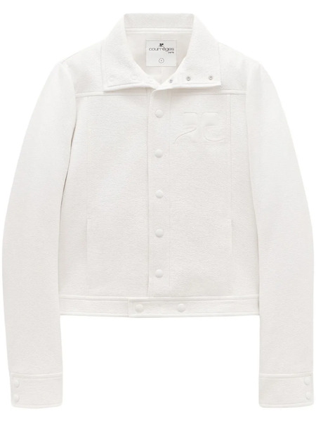  Courrèges Reedition Vinyl Jacket - White 