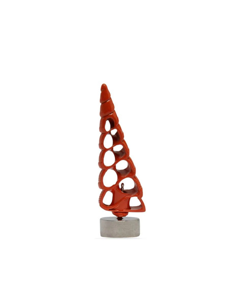  Courrèges Shell-shape Earring - Red 