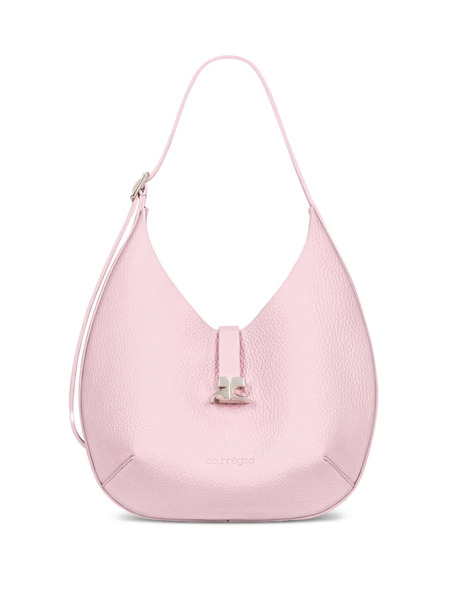  Courrèges Small Logo-buckle Shoulder Bag - Pink 