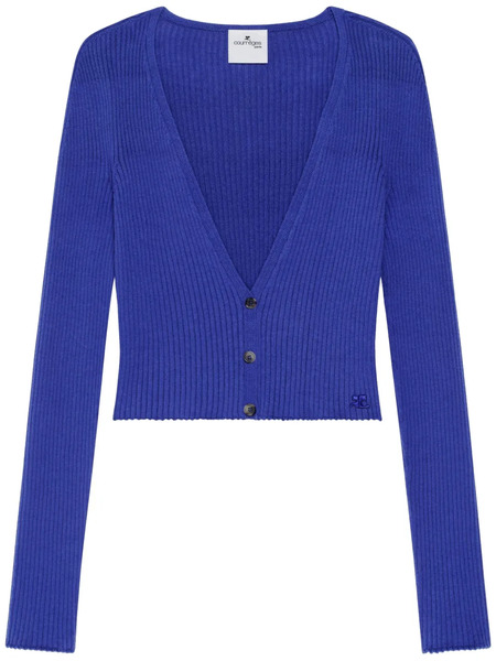  Courrèges Solar Cardigan - Blue 