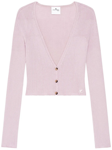 Courrèges Solar Cardigan - Pink 