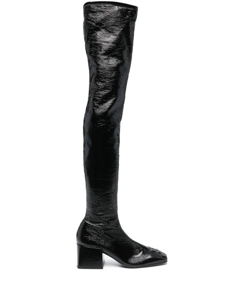  Courrèges Thigh-high Boots - Black 