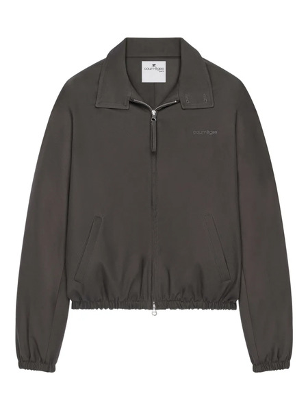  Courrèges Zip-up Cotton Jacket - Grey 