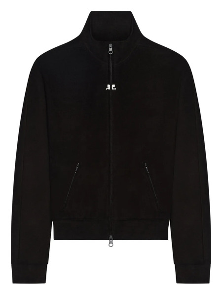  Courrèges Zip-up Jacket - Black 