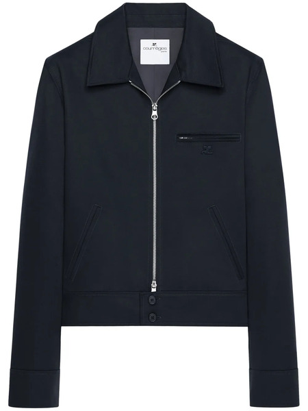  Courrèges Zip-up Jacket - Blue 