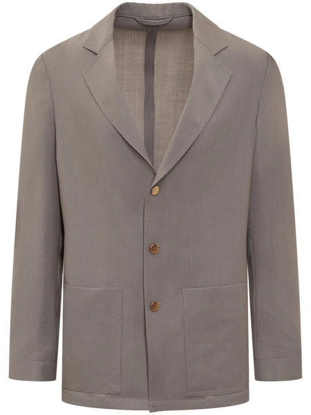 Covert Single-breasted Blazer - Brown 