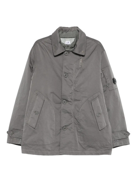  C.p. Company Button-fastening Coat - Grey 