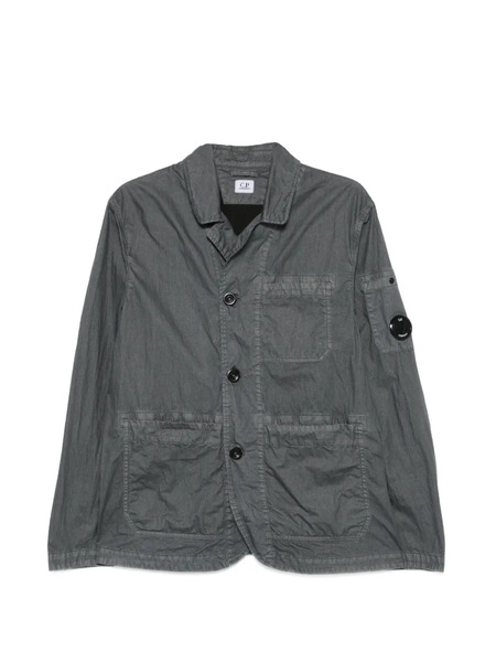  C.p. Company Buttoned Pocket Jacket - Grey 