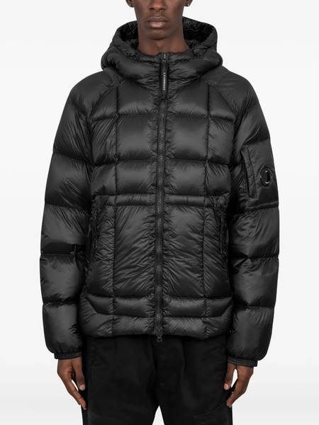  C.p. Company D.d. Shell Hooded Puffer Jacket - Black 