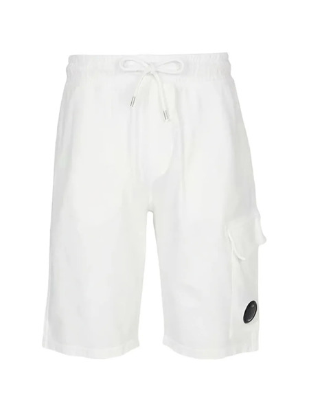  C.p. Company Drawstring Shorts - White 