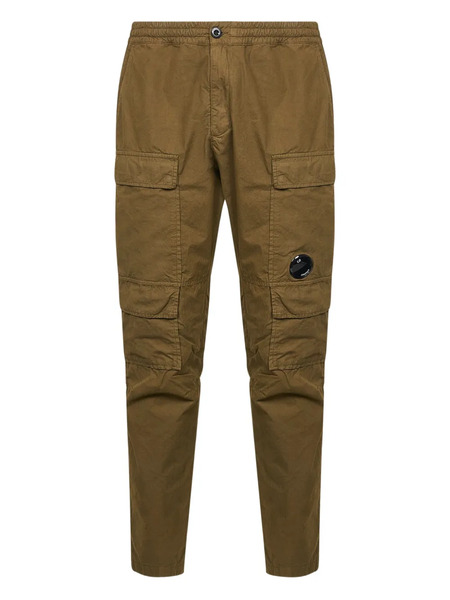  C.p. Company Elasticate Drawstring Cargo Pants - Brown 