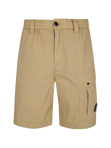  C.p. Company Elasticated-waist Bermuda Shorts - Neutrals 