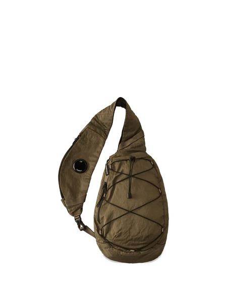  C.p. Company Kids Drawstring Logo-patch Backpack - Neutrals 