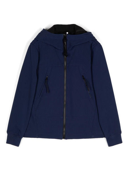  C.p. Company Kids Goggle Jacket - Blue 