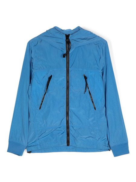  C.p. Company Kids Google Jacket - Blue 
