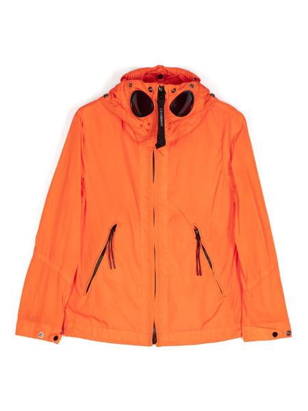  C.p. Company Kids Google Jacket - Orange 