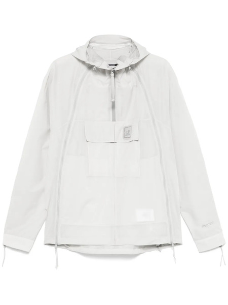  C.p. Company Logo-print Pertex Jacket - Grey 