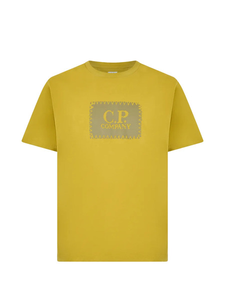  C.p. Company Logo T-shirt - Yellow 