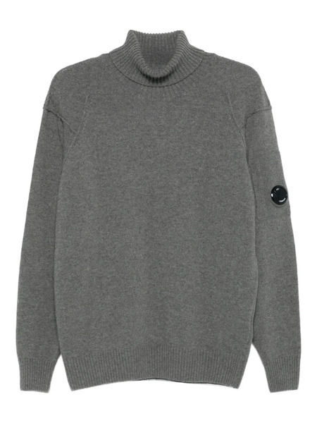  C.p. Company Roll-neck Sweater - Grey 