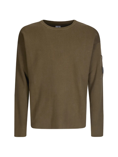  C.p. Company Sea Island Sweater - Green 