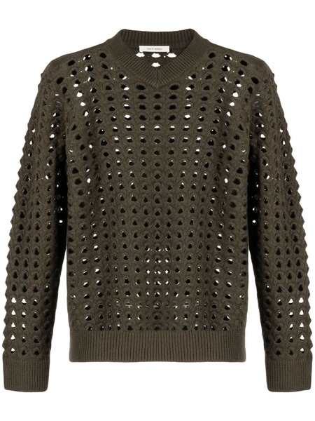  Craig Green Long-sleeve Perforated Sweatshirt 